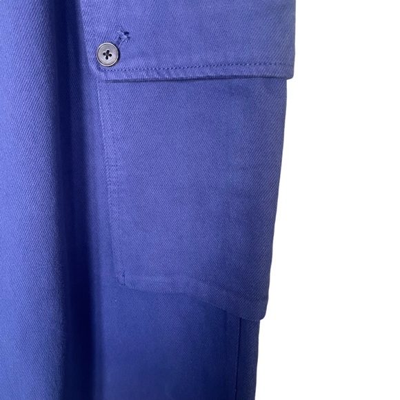 J.Crew Cargo Relaxed Heavyweight Twill Pants in Indigo Blue Size 30 - Picture 4 of 9